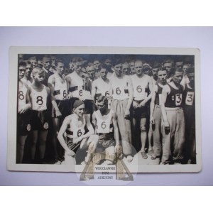Lodž, športová súťaž Ł.O.Z.L.A., okolo roku 1930.