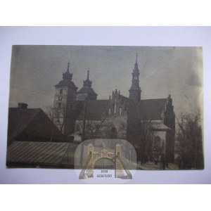 Opoczno, church, photo, circa 1940.