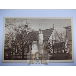 Opočno, kostel, asi 1935