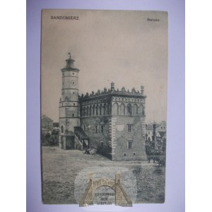 Sandomierz, radnica, cca 1910