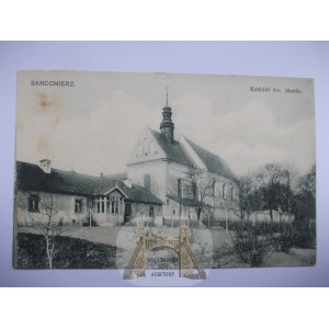 Sandomierz, kostel svatého Josefa, asi 1910