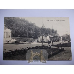 Krynica, hlavní pramen, cca 1910