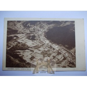 Krynica, bird's eye view, 1935