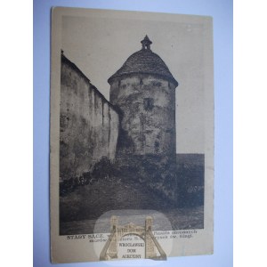 Stary Sącz, kláštor, obranná veža, cca 1930