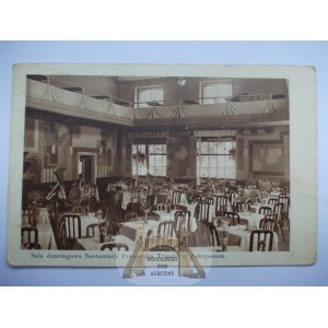 Zakopane, restauracja Trzaski, sala dancingowa, 1932