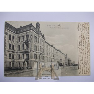 Bielsko Biała, Bielitz, ulica Franza Josefa, 1905