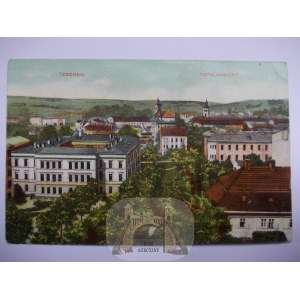 Cieszyn, Teschen, panorama, ca. 1910