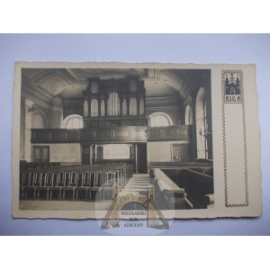 Latvia, Latvia, Riga, Riga, church interior, circa 1930.