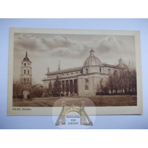 Litva, Vilnius, katedrála, asi 1930