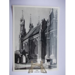 Litwa, Wilno, kościół Św. Anny, wydawnictwo Książnica Atlas, 1939