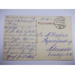 Litwa, Kibarty, rynek, zniszczenia, 1917