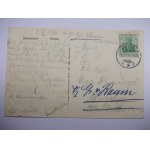 Litva, Klaipeda, Memel, Juodkrantė, Schwarzort, kostol, plachetnica, 1911