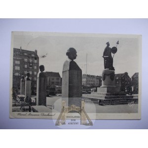 Lithuania, Klaipeda, Memel, monument, 1942