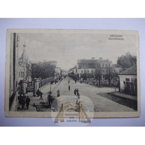 Bělorusko, Grodno, Domstrasse, kolem roku 1915