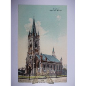 Belarus, Grodno, church, ca. 1915