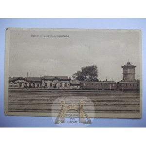 Białoruś, Baranowicze, dworzec, wydawnictwo Trenkler, 1916