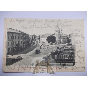 Ukraina, Lwów, ulic Grodecka, 1902