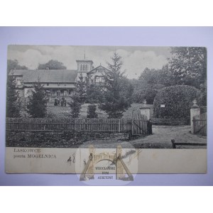 Ukrajina, Laskovice u Mogelnice nedaleko Trembowla, Buczacz, palác, 1908