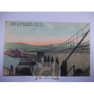 Ukrajina, Turka, železničný viadukt, 1917