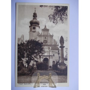 Ukraine, Sokal, church of the Bernardine Fathers, 1938