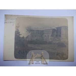 Ukrajina, Brzeżany, zámek, kolem roku 1915