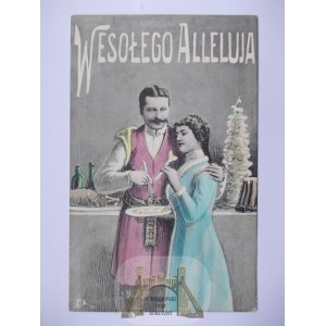 Patriotic, Happy Hallelujah, nobles, couple, 1911