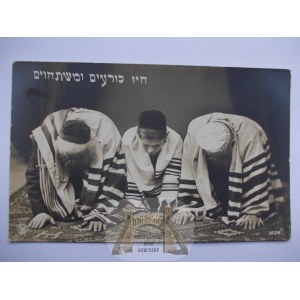 Judaika, Židia, modlitba, cca 1910