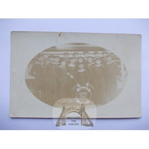 Okręt, Pancernik S.M.S. Posen, załoga, chór, ok. 1915