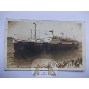 Polish ship, m/s Batory, Gdynia, 1937