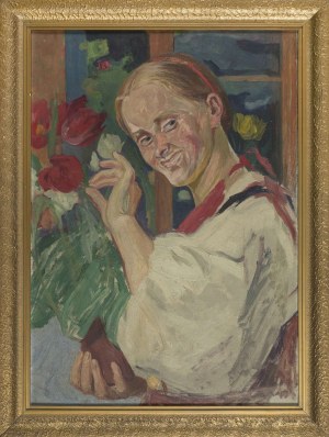 Artist UNKNOWN, Portrait of a woman, sketch