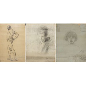 Bronisława RYCHTER-JANOWSKA, Set of three sketches