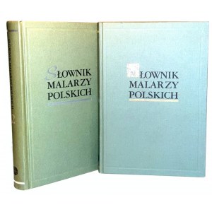 LEWICKA-MORAWSKA, MACHOWSKI, RUDZKA SŁOWNIK MALARZY POLSKICH t. I-II [kompletní].