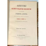 DAYS OF THE WALKING SEMINIES OF THE CORONATION during the reign of ZYGMUNT AUGUST published in 1869.