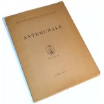 ANTEMURALE volume 1-4 Rome 1954.