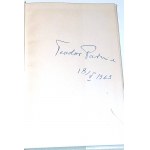 PARNICKI- OPOWIADANIA 1st Edition Autograph by the Author!