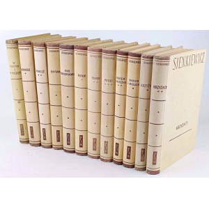 SIENKIEWICZ - THE WORKS 12 vols. ed.1962-5r. illustrations by SZANCER
