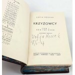 KOSSAK- KRZYŻOWCY Bd.1-4 (komplett in 4 Bänden). Autogramme des Autors!