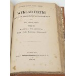 REIS - WYKŁAD FIZYKI t.1-3 [komplet w 1 wol.] Warszawa 1874
