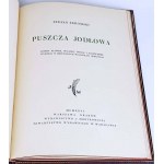 ŻEROMSKI - PUSZCZA JODŁOWA Holzschnitte von Skoczylas Luxuseinband