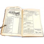 VILLAnSKY INFORMATIONSKALENDER 1927 Adressbuch der Stadt Vilnius