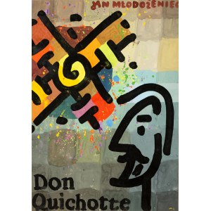 Jan Młodożeniec (1929-2000), Don Quichotte, nd.