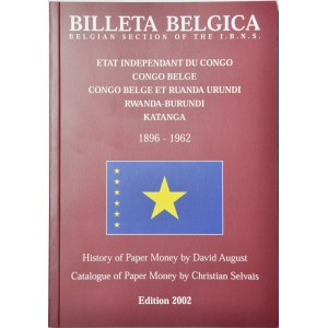 Belgie, Katalog bankovek 1896-1962 s koloniemi
