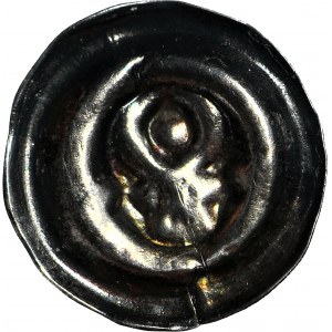 R-, Mściwój II 1266-1294, Gdańsk, Brakteat, Głowa byka