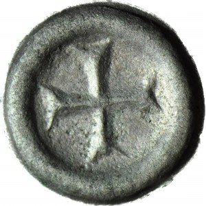 RR-, Teutonic Order, ca. 1416 - ca. 1467? Brakteat Gate Greek Cross III