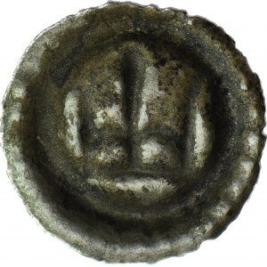 R-, Zakon Krzyżacki, wybity w okresie 1467/70 - po 1498?, Brakteat Korona III