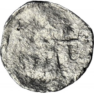 RRR-, Jadwiga and Ladislaus Jagiello 1386-1399, one-sided denarius, Wschowa, unlisted
