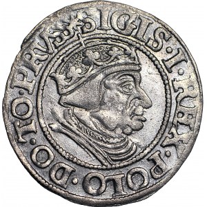 Sigismund I the Old, Grosz 1538 Gdansk, PRVSS, minted