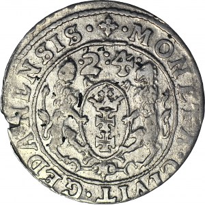 Sigismund III Vasa, Ort 1624/3, Gdansk, PR, nice