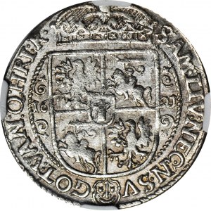 Zygmunt III Waza, Ort 1621, Bydgoszcz PRVS.M+, menniczy