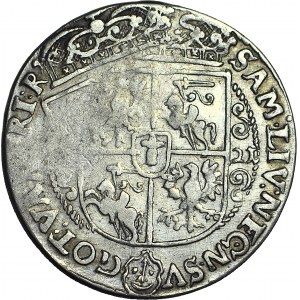 Zygmunt III Waza, Ort 1621, Bydgoszcz, LI.RV.RVS (zamiast LI.RVS.)